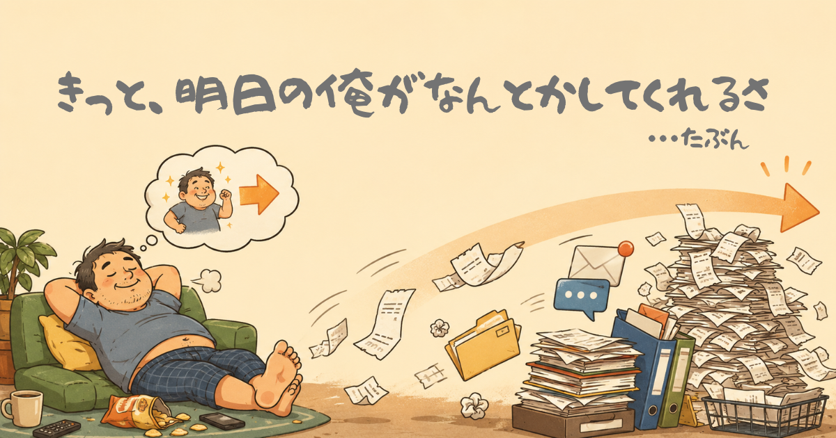 「明日の俺がなんとかしてくれる」